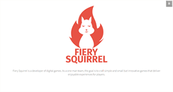 Desktop Screenshot of fierysquirrel.com