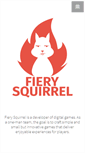 Mobile Screenshot of fierysquirrel.com