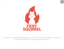 Tablet Screenshot of fierysquirrel.com